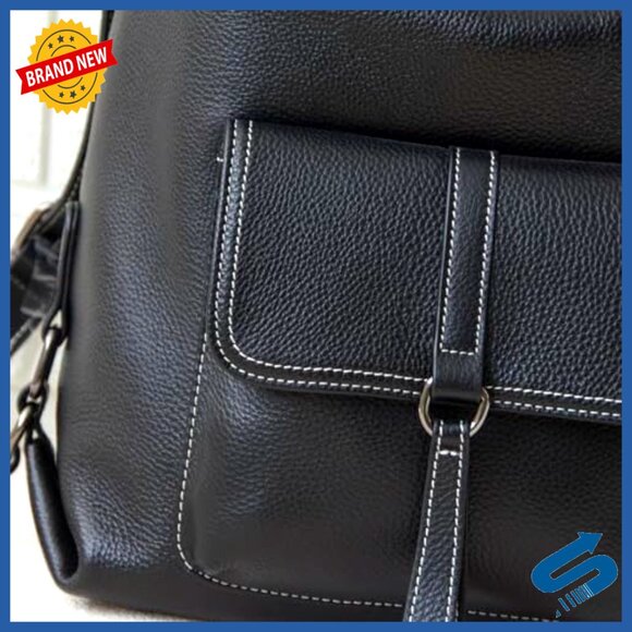 Genuine Leather Backpack Purse Large Capacity Anti-Theft Travel Convertible main image 6
